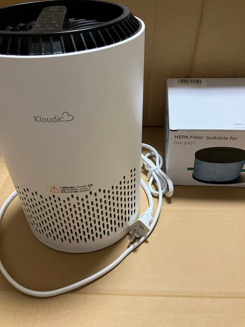 Kloudic 空気清浄機 新品HEPAフィルター1個付