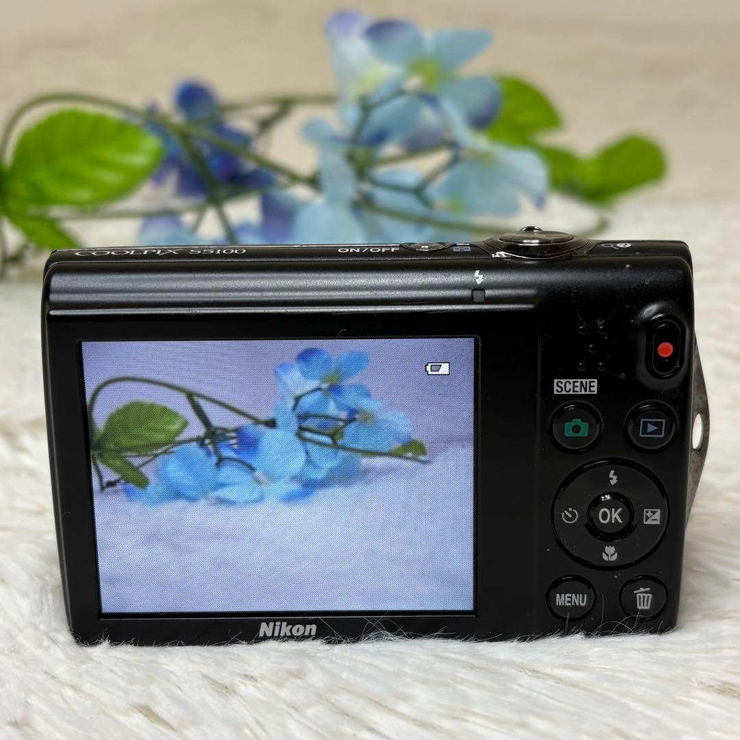 Nikon COOLPIX S5100 SDカード2G　黒　コンデジ　動作品