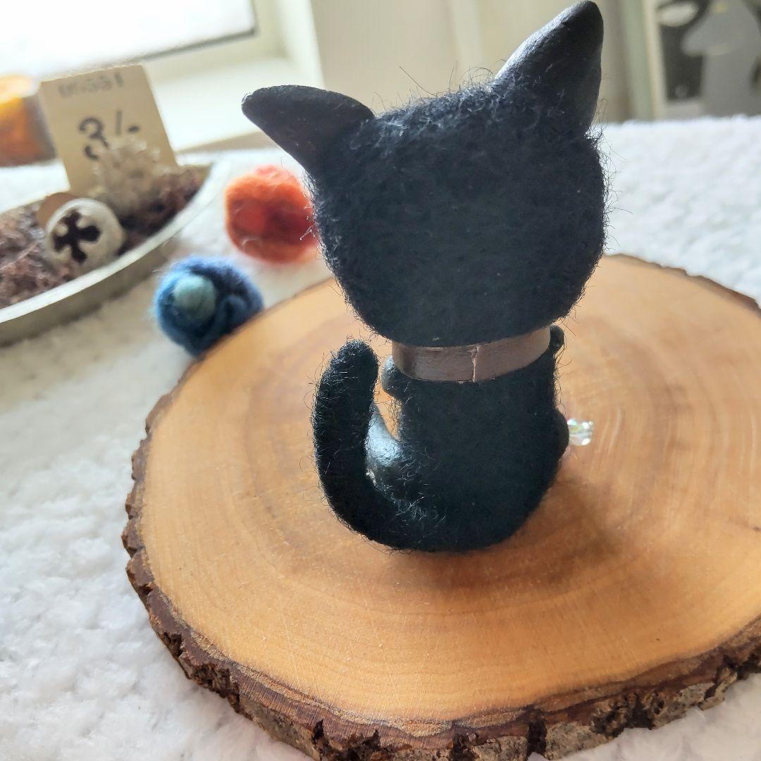 【確認用】黒猫さん✻石塑粘土×羊毛フェルト