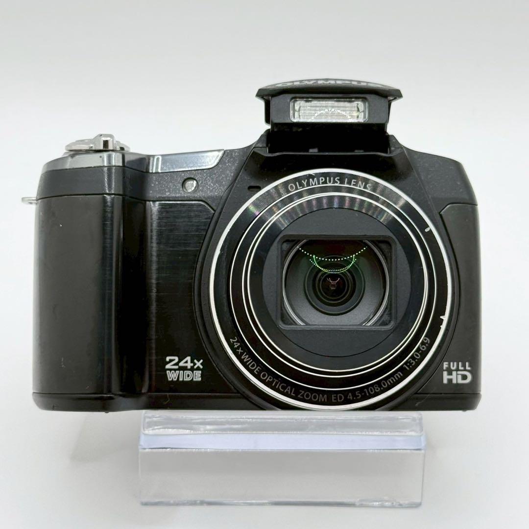 【動作確認済み】OLYMPUS SZ-16 ブラック 24倍ズーム　コンデジ