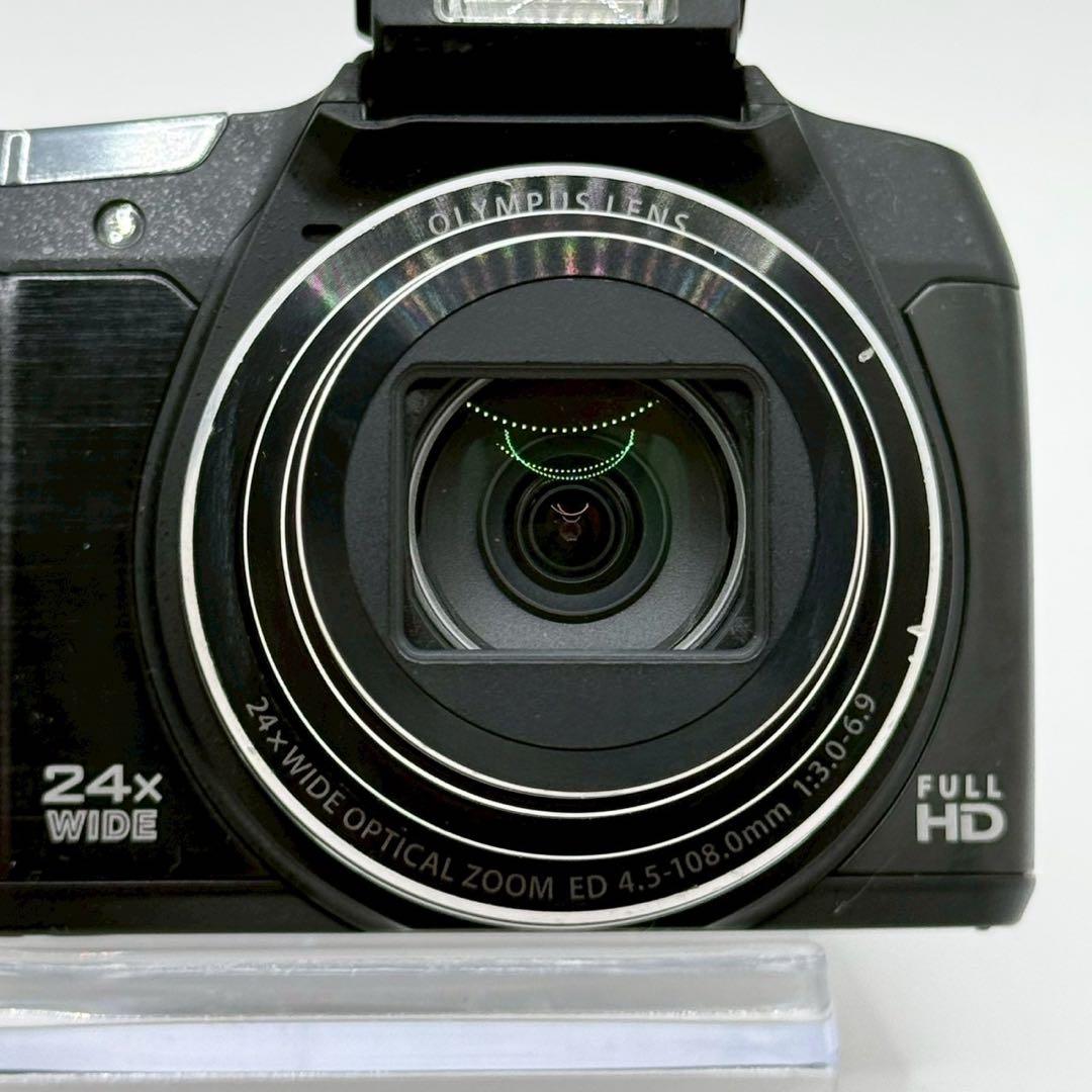 【動作確認済み】OLYMPUS SZ-16 ブラック 24倍ズーム　コンデジ