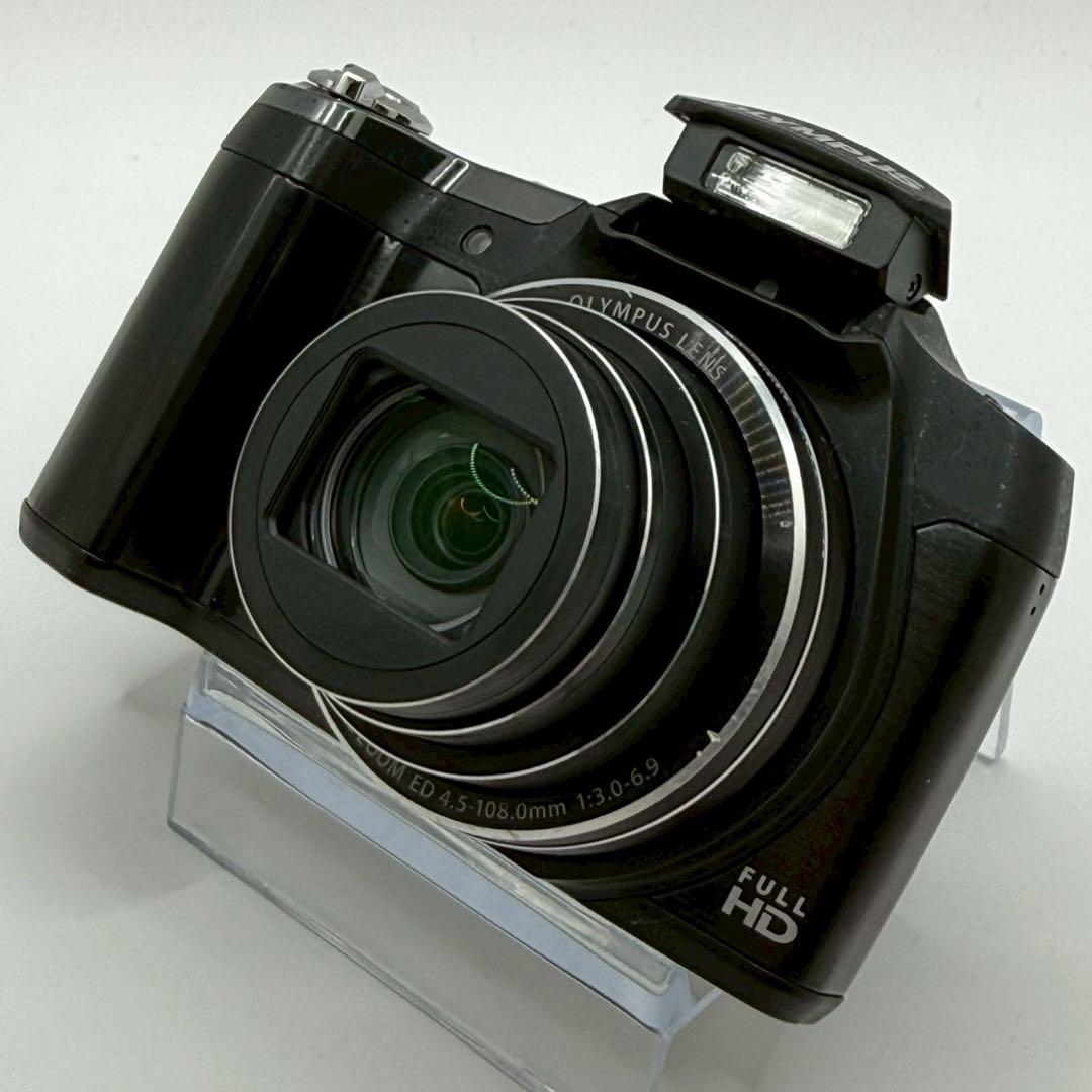 【動作確認済み】OLYMPUS SZ-16 ブラック 24倍ズーム　コンデジ
