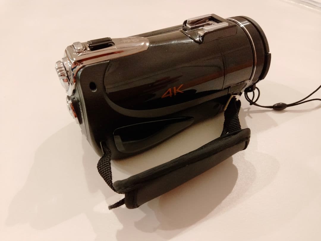 SONY製CMOSセンサー使用　4Kビデオカメラ DV-AC3-2-BK