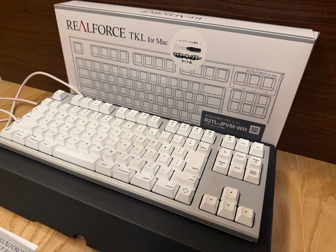 REALFORCE TKL for Mac 箱付 フルセット