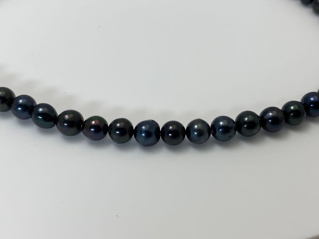 あこや黒真珠ネックレス　42㎝
