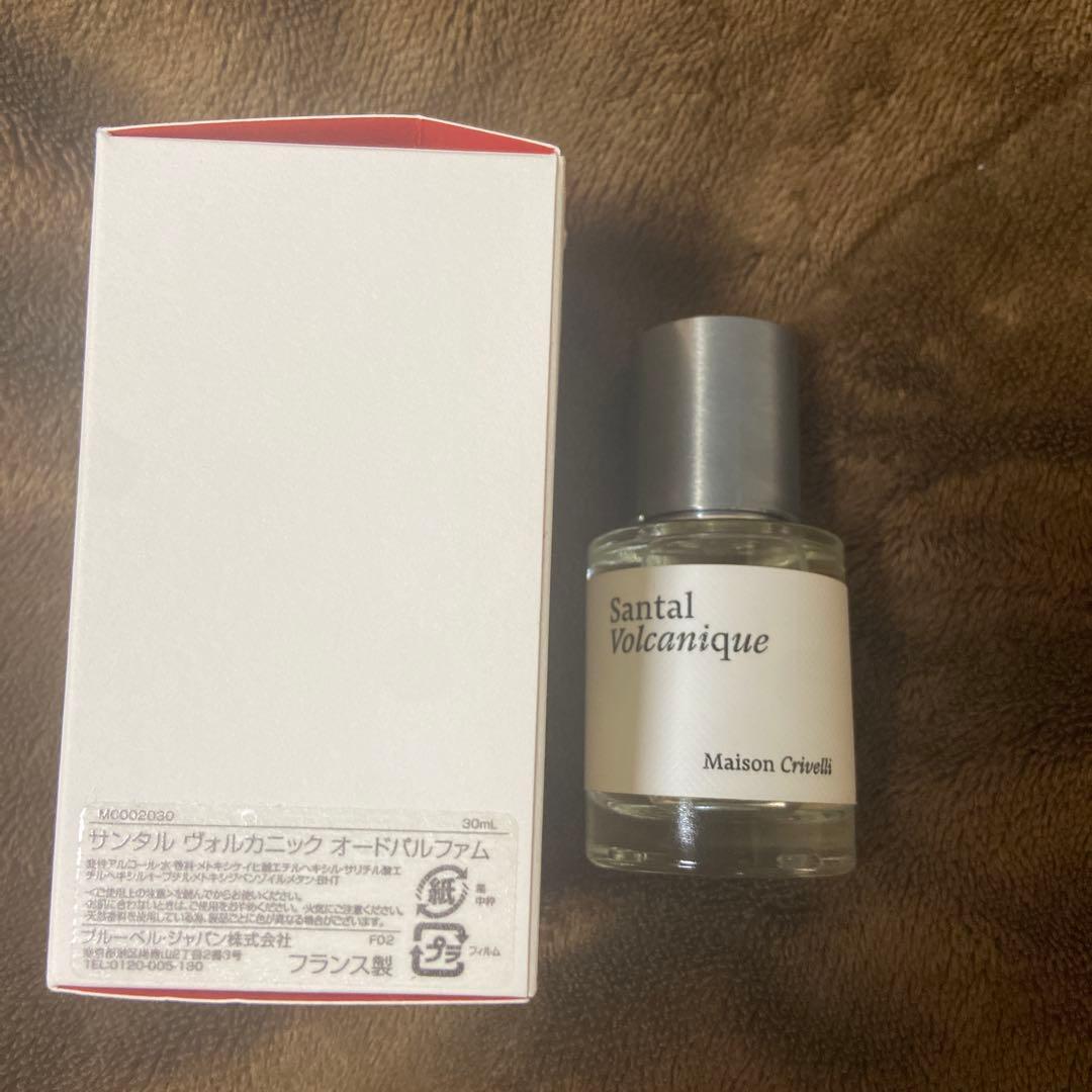 メゾンクリヴェリ サンタル ヴォルカニック オードパルファム 30ml