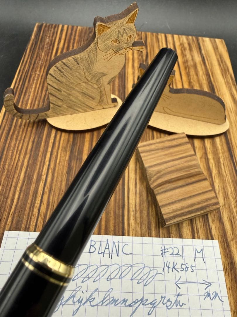 MONTBLANC 万年筆 NO.221 M 14k