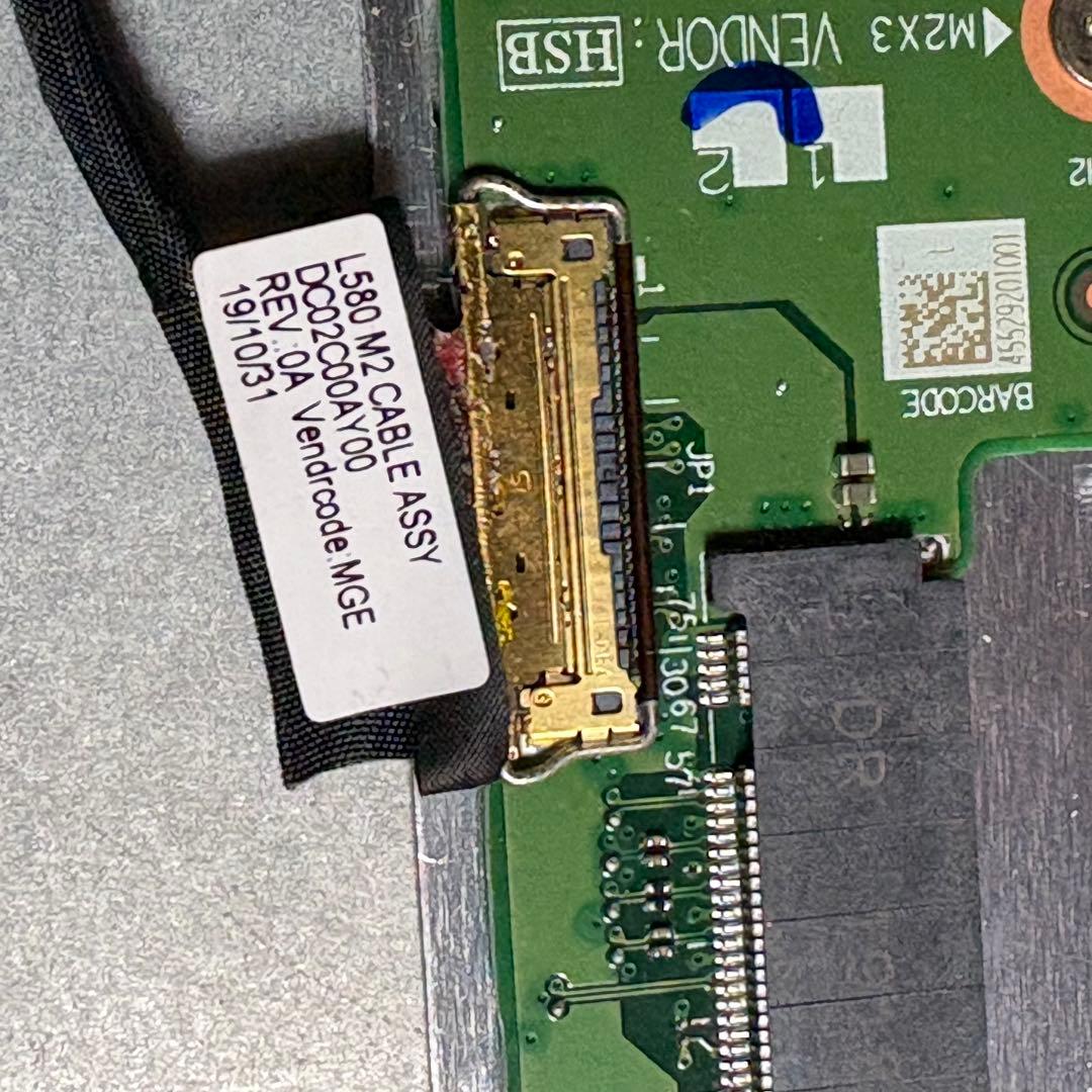 Thinkpad M2 ケーブル DC02C00AY10 ＆ 256GB SSD