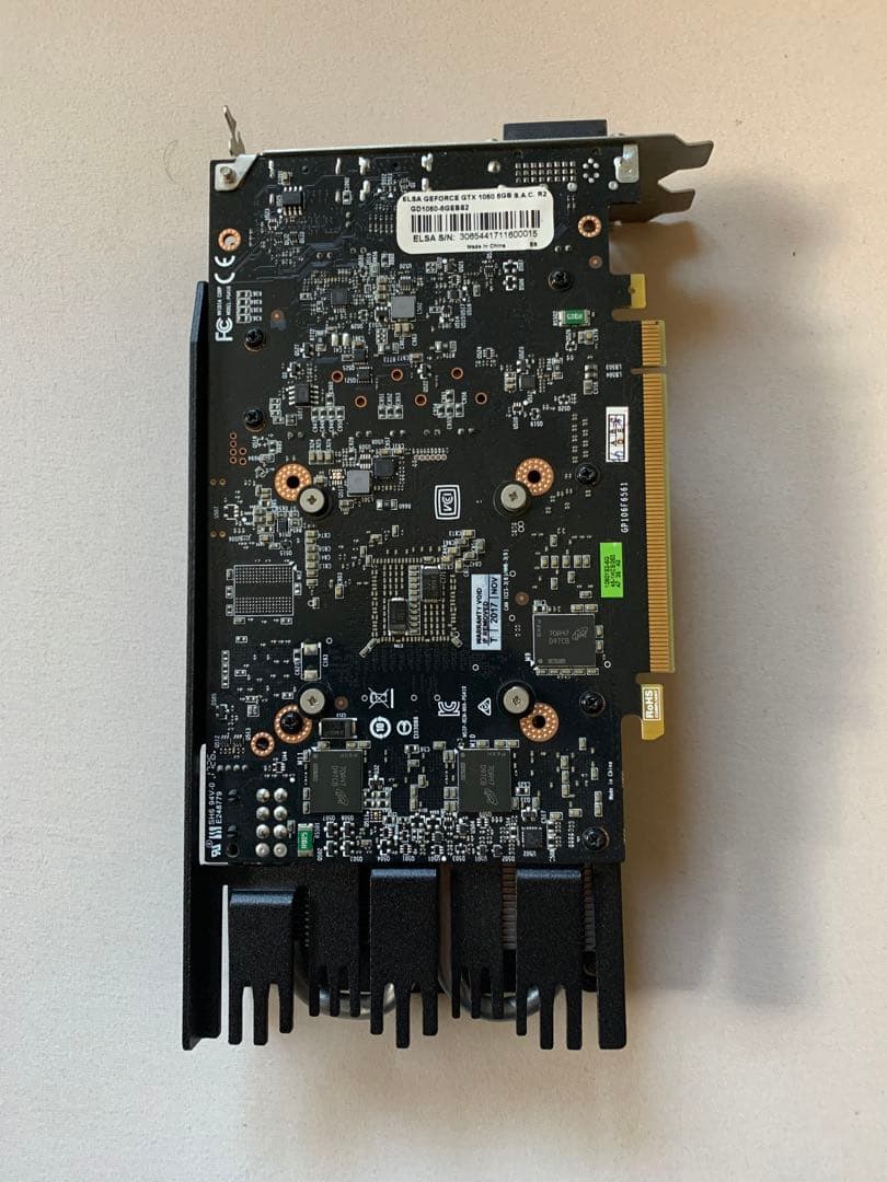 ELSA GEFORCE GTX 1060 6GB S.A.C. R2 中古