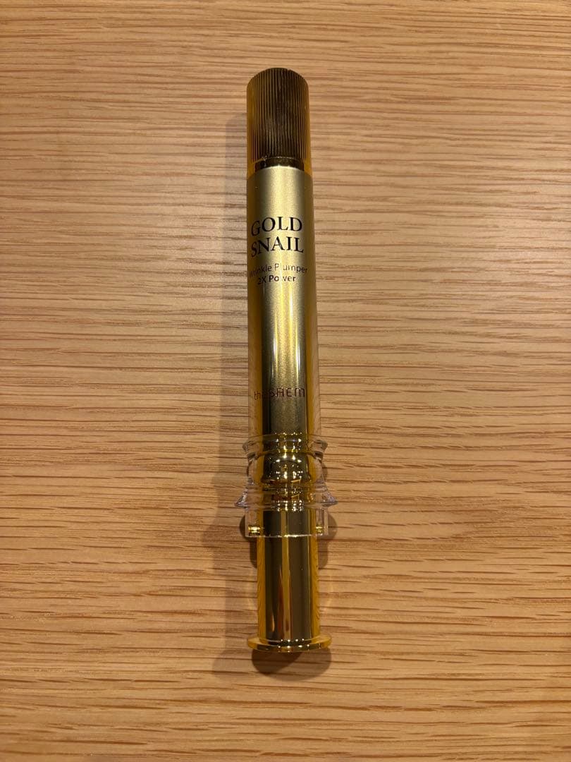 美容液 theSAEMGoldSnailWrinklePlumper 2XPower
