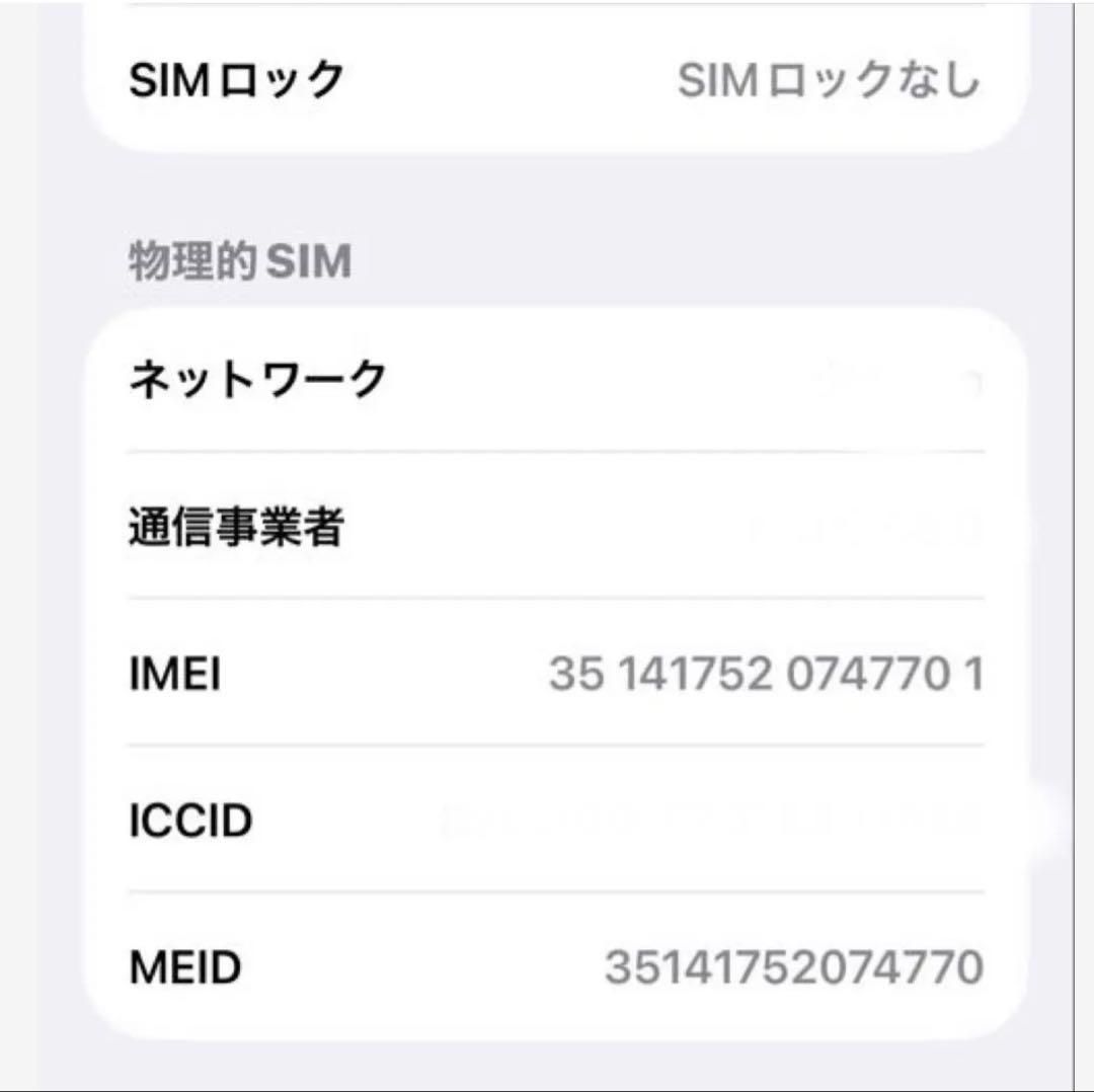 【SIMフリー】iPhone12mini 128G本体 ブルー