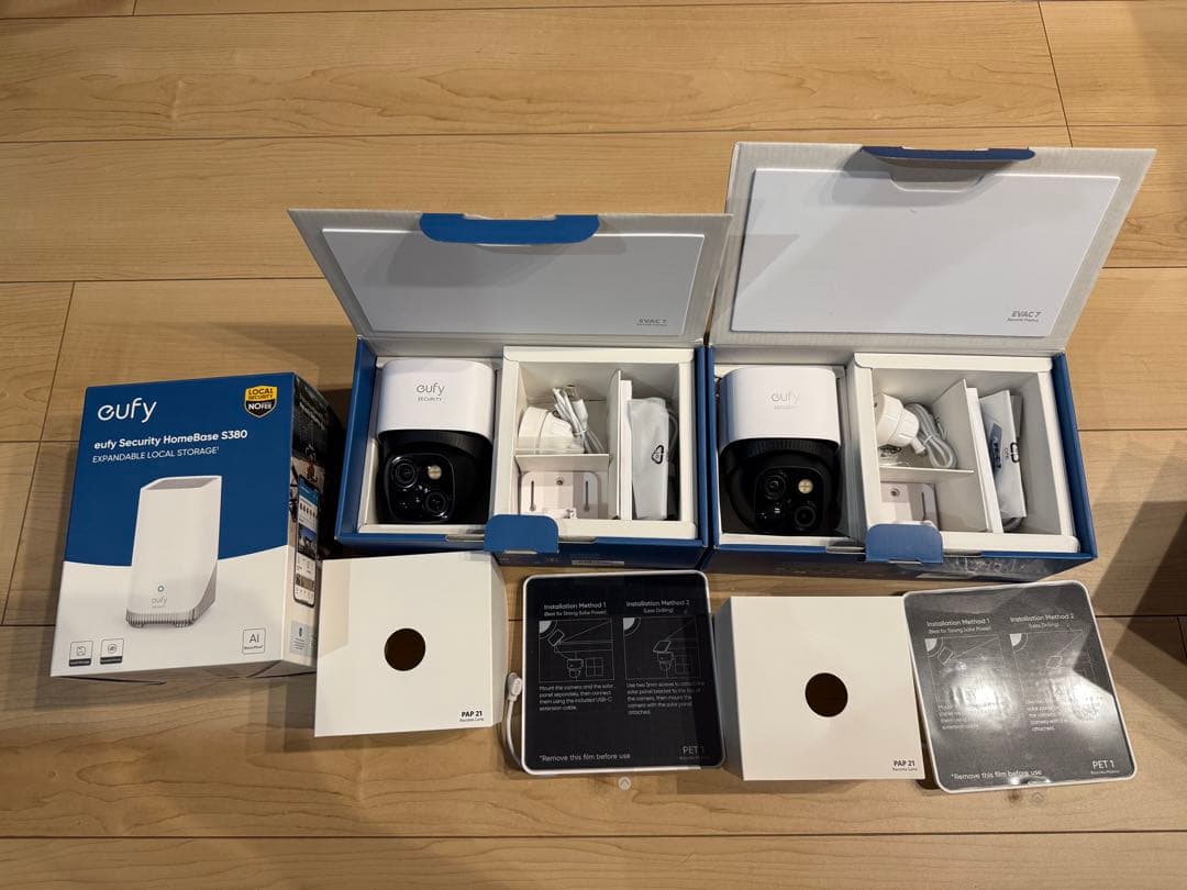 Anker Eufy 防犯カメラ S340 2台　ホームベースセット