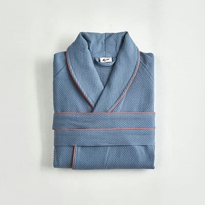 ロングバスローブ女性薄手綿で水を吸うとバスタオルを着ることができます
