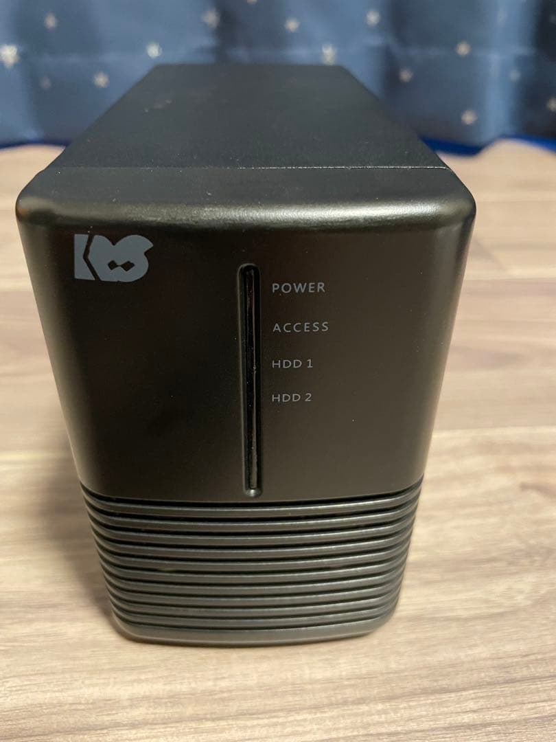 RS-EC32-U3RZ（USB3.0 HDDケース）+ 4TB HDD × 2