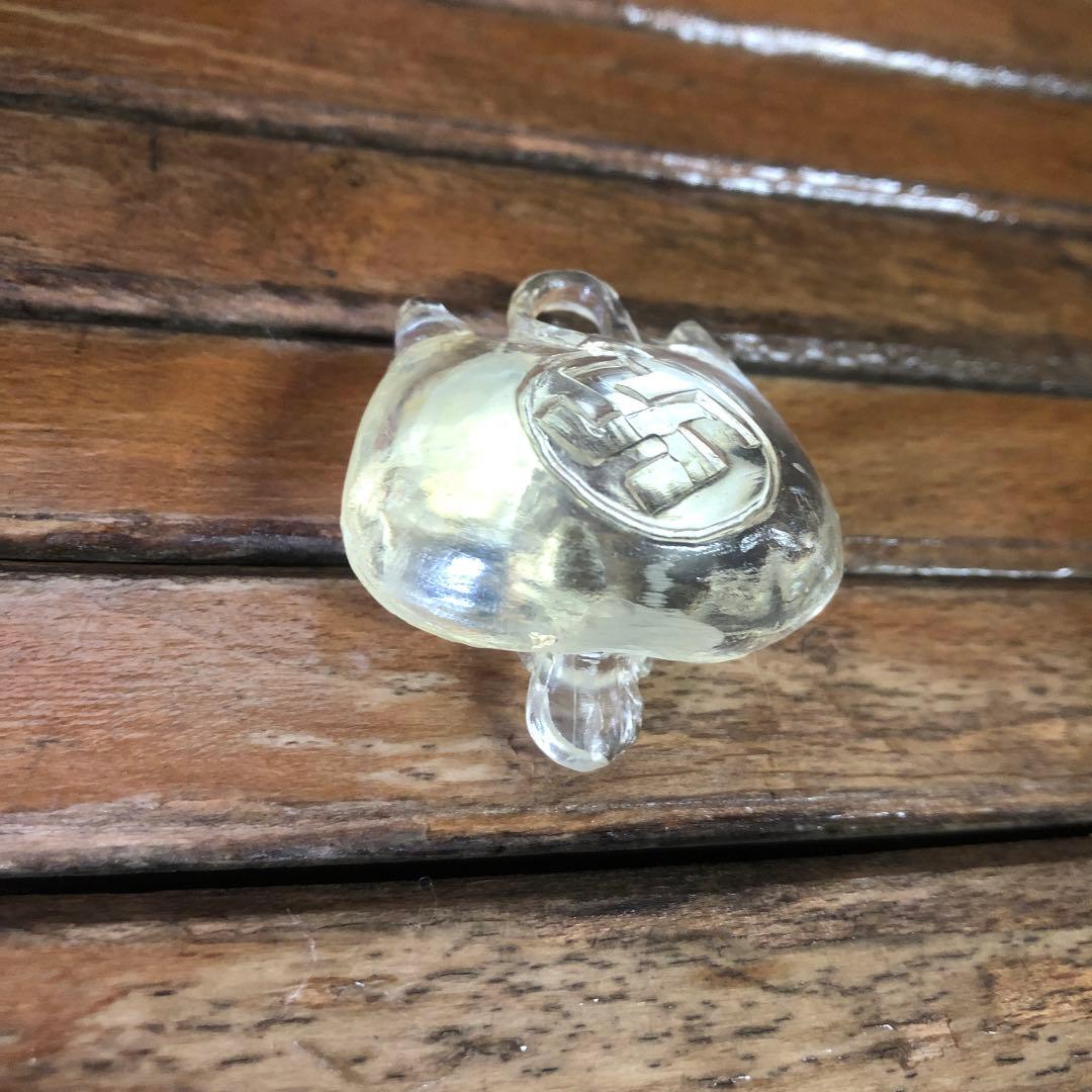 CRUNK DEVIL 猫　ねこ　透明　鉤十字　ハーケン　キーホルダー　クロイツ