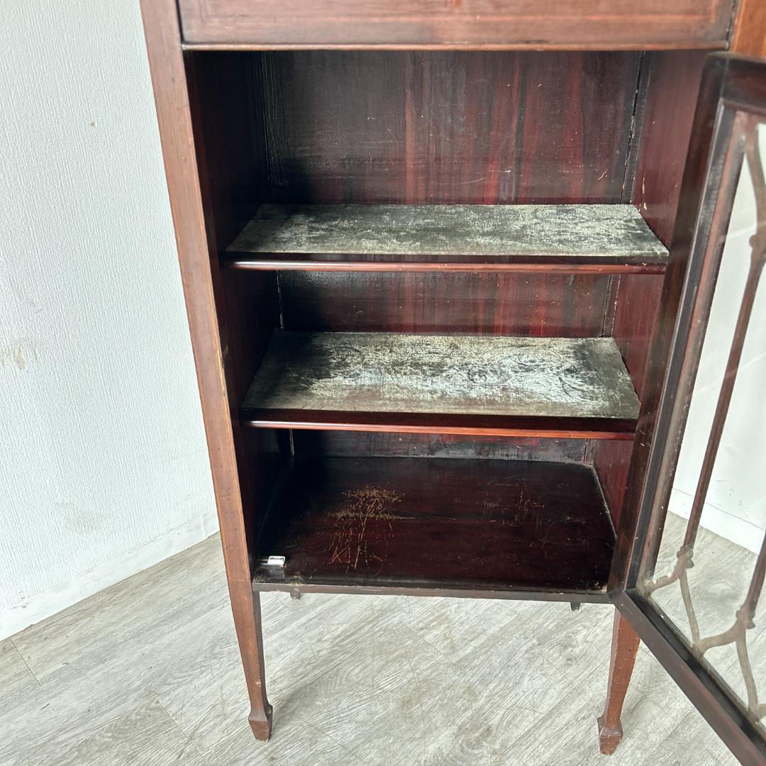 イギリス アンティーク家具 ディスプレイ キャビネット 1930年頃 978A
