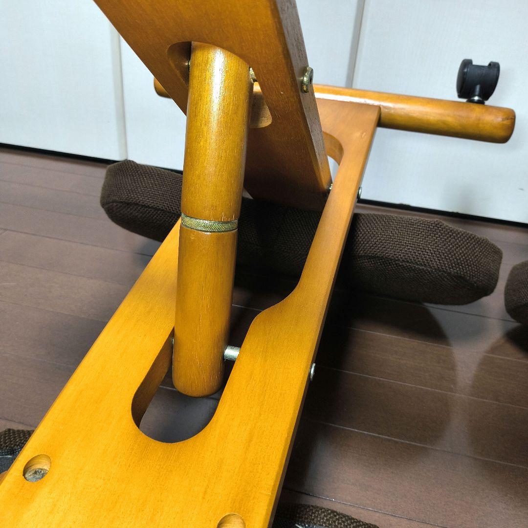 す*り様 美品　宮武製作所　プロポーションチェア　ブラウン　2点セット　バランス