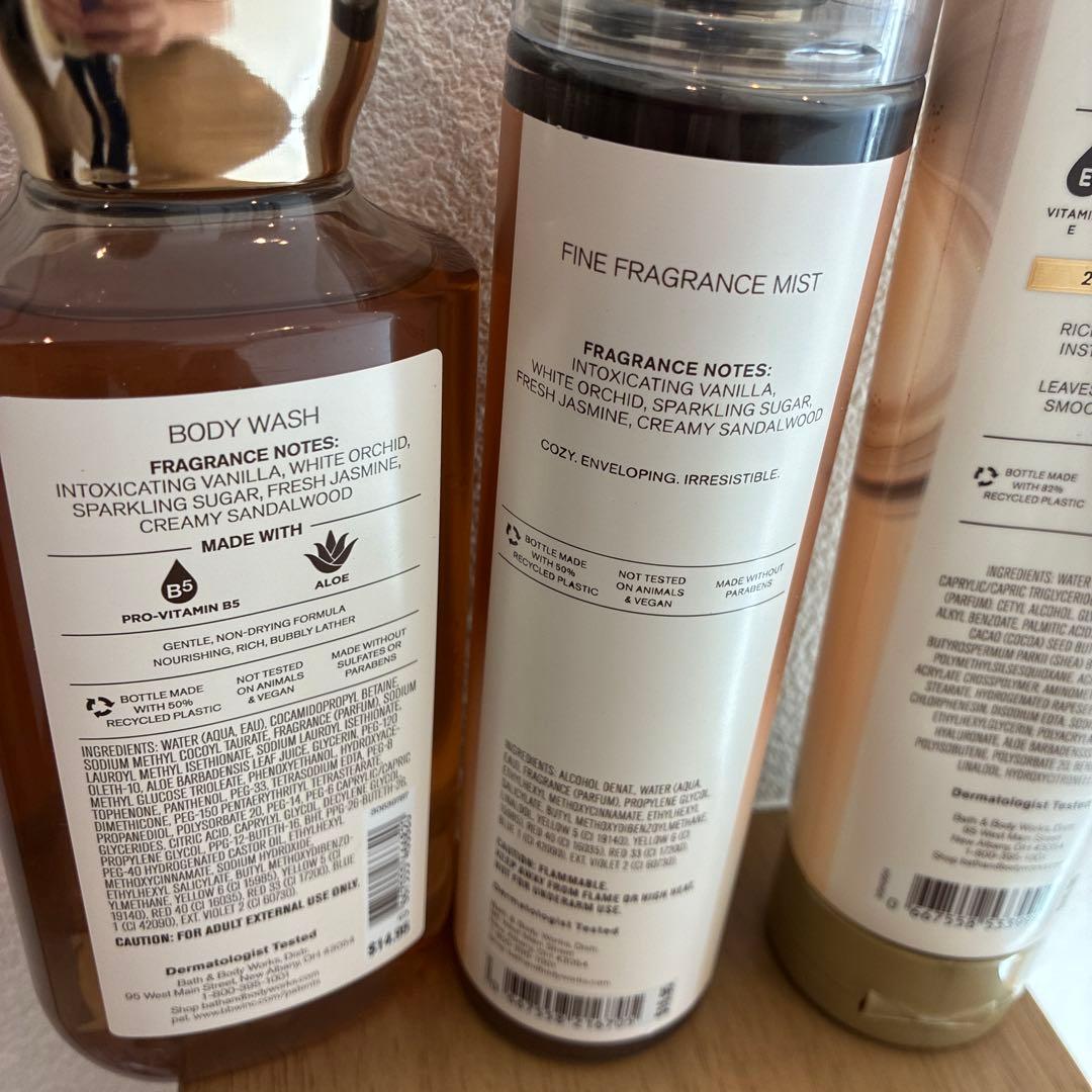 Bath & Body Works Warm Vanilla Sugar セット
