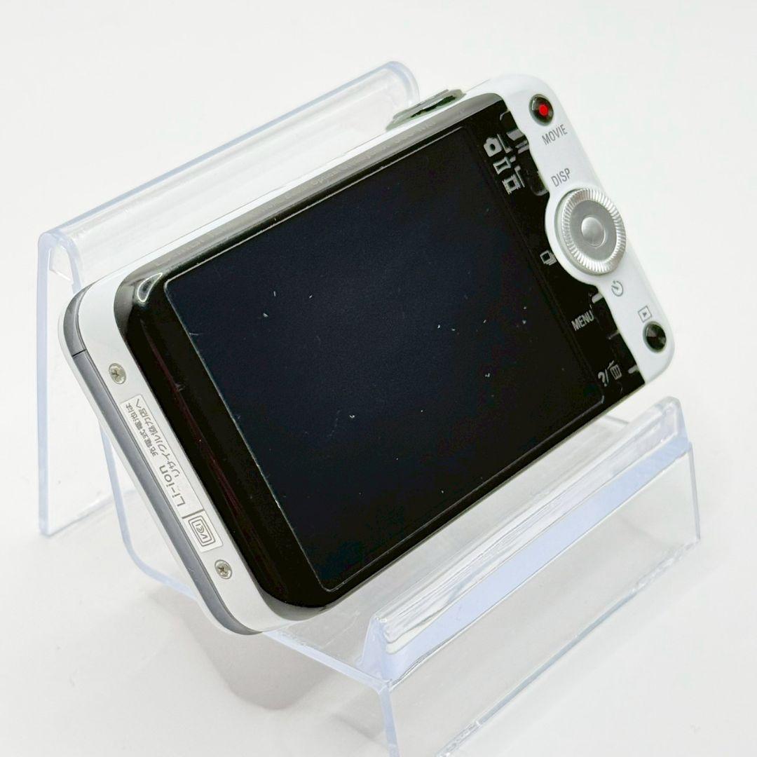 【美品】SONY DSC-WX7 コンデジ ホワイト 動作OK　ソニー　デジカメ