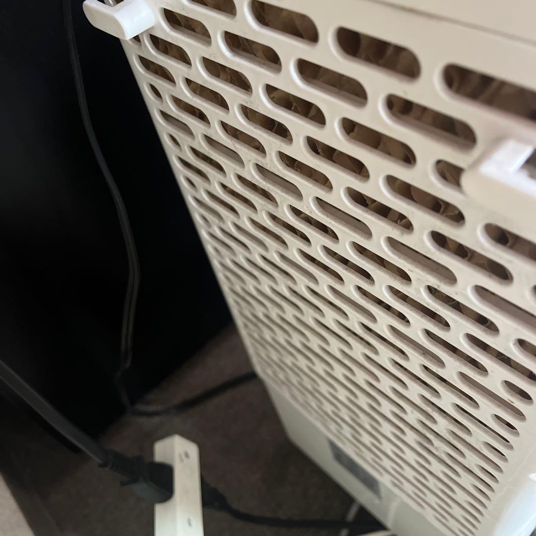 ホワイト 冷風機 タッチ式