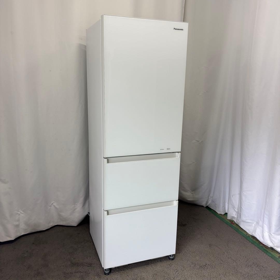 ★204　冷蔵庫　パナソニック　300ℓ-400ℓ　安い　綺麗　右開き　設置無料