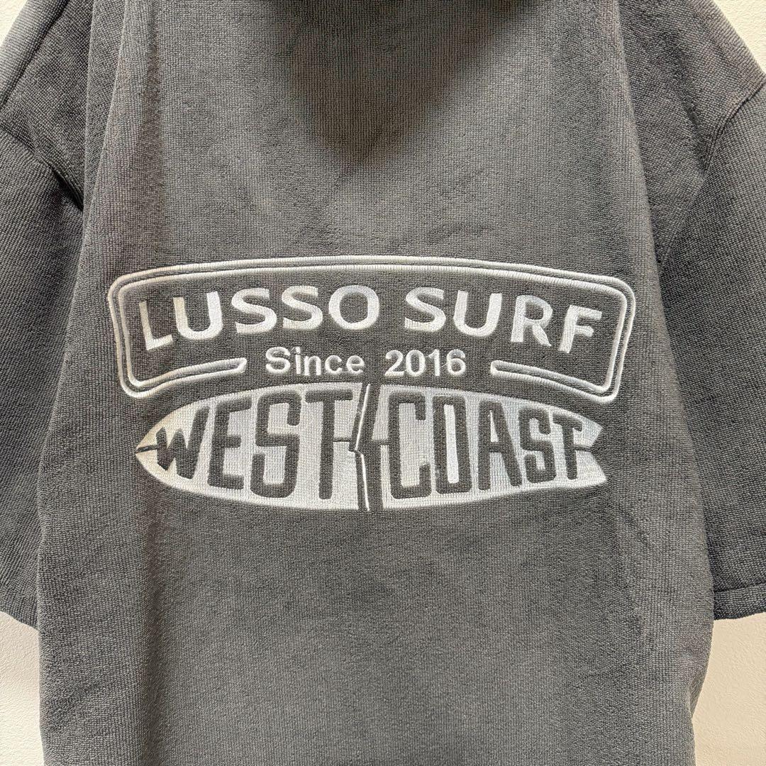 雑誌掲載モデル☆LUSSO SURF お着替えポンチョ　グレー⭐︎送料込み
