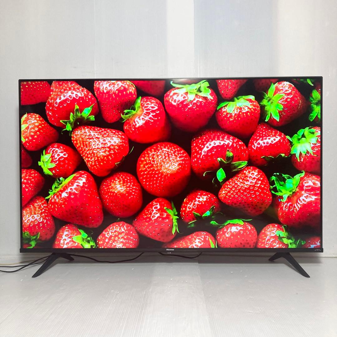 美品 ハイセンス 50型 4K液晶テレビ 50E6G 2021年製
