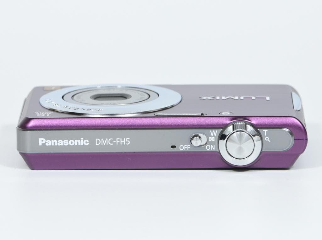 【美品】 Panasonic LUMIX DMC-FH5 バイオレット