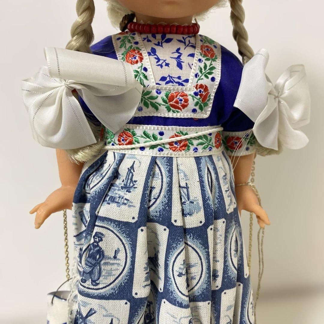 ヴィンテージドール　オランダ民族衣装　オランダ製　ハンドメイド