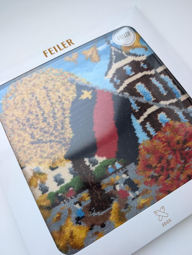 【非売品】慶應大学 FEILERコラボ タオルハンカチ 2025