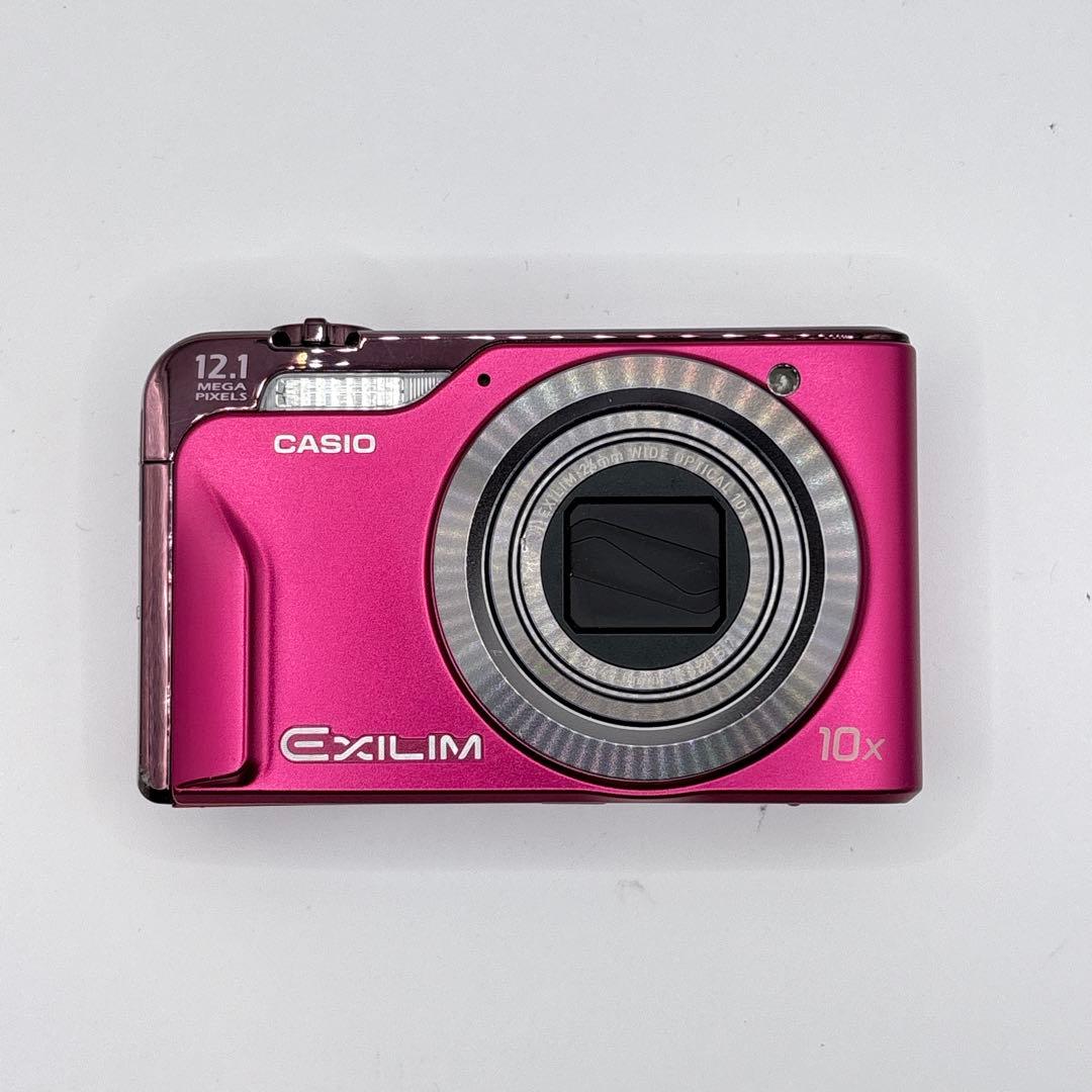 CASIO EXILIM EX-H10 ピンク デジカメ コンデジ　カメラ