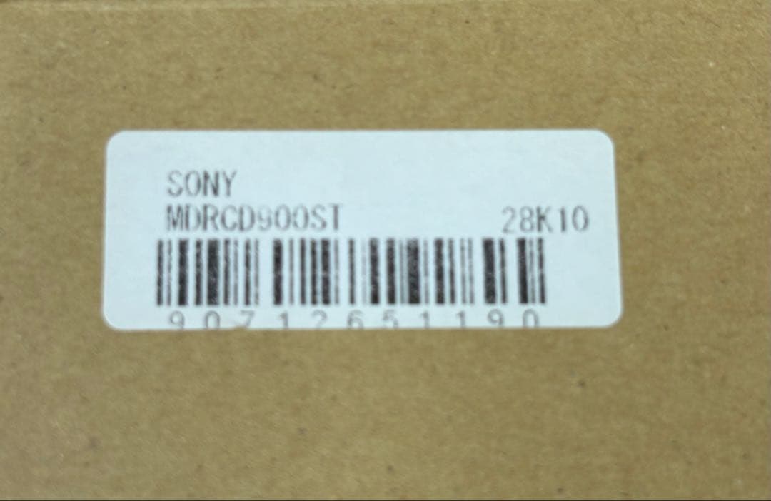 MDR-CD900ST SONY ヘッドホン