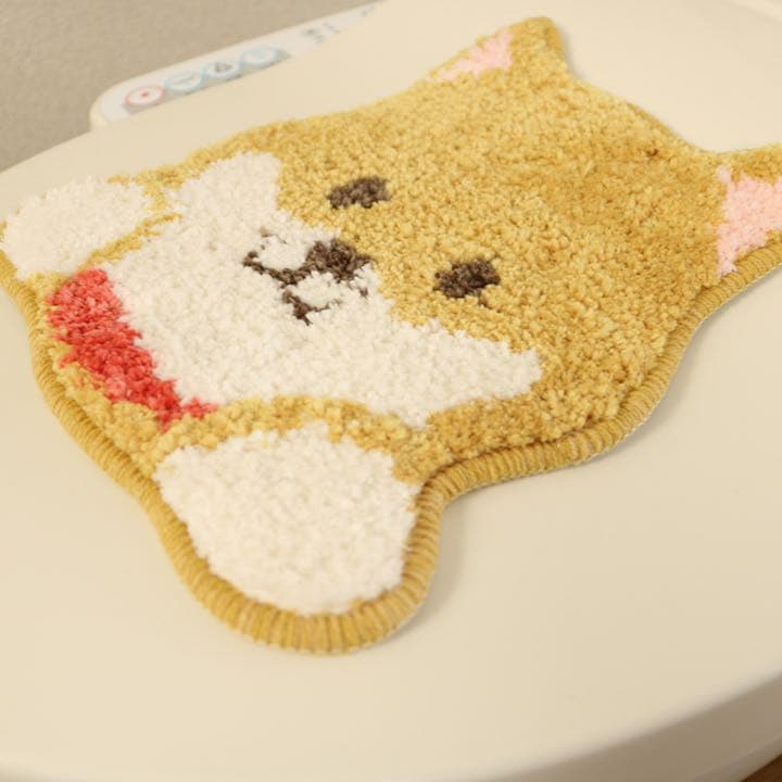 トイレマット 新品 セット 4点 消臭 ワンコ かわいい トイレ デコール 犬