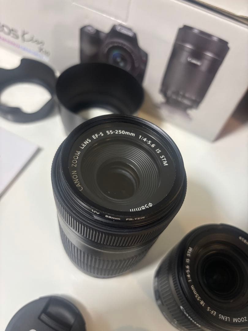 超美品 【Canon EOS Kiss X10 ダブルズームキット】