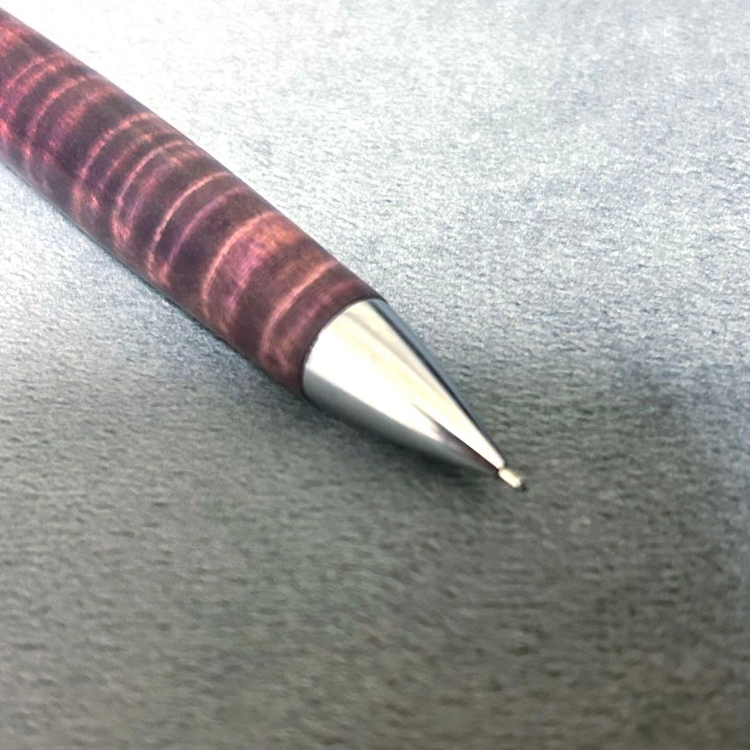 工房楔 スタビライズウッド栃縮杢 ペンシル楔 0.5mm #野原工芸 ボナンペン