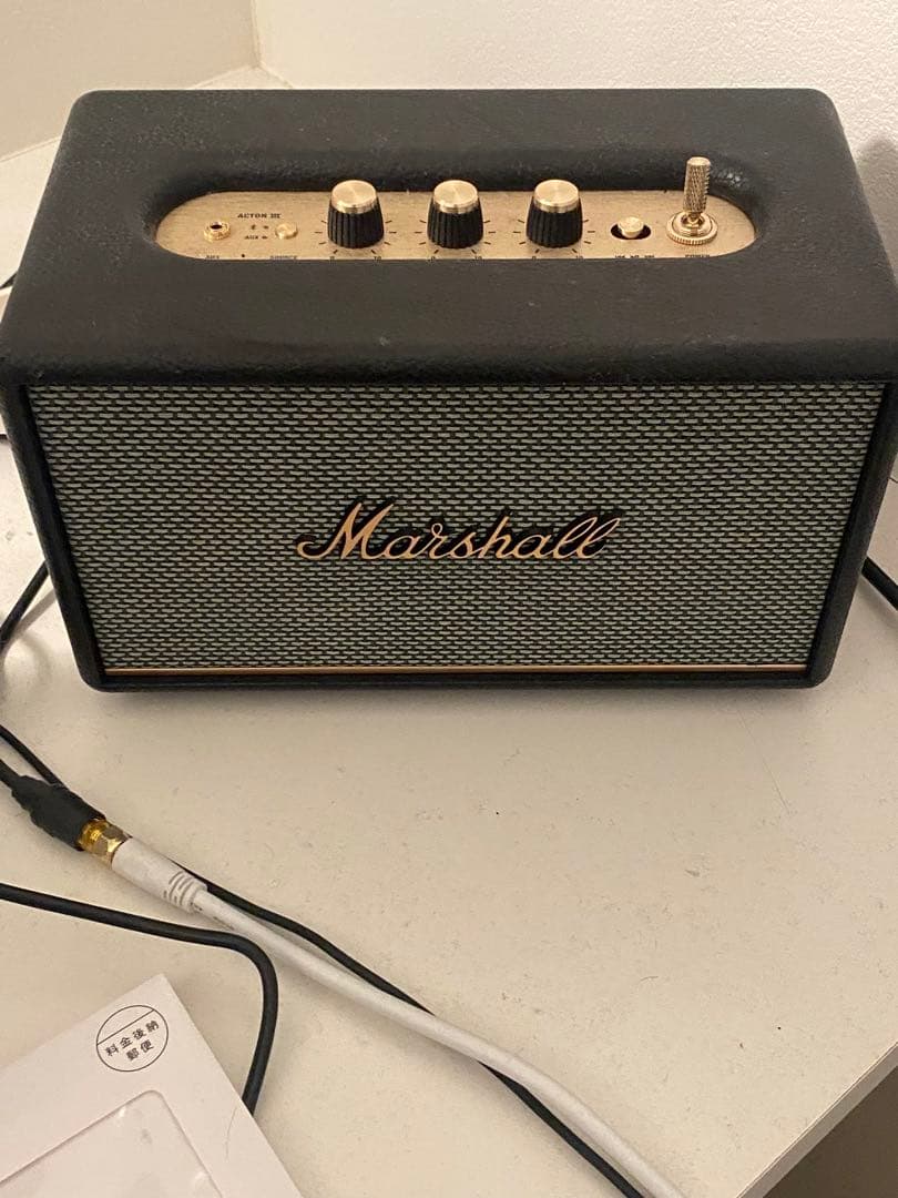 Marshall Acton III ワイヤレススピーカー ブラック