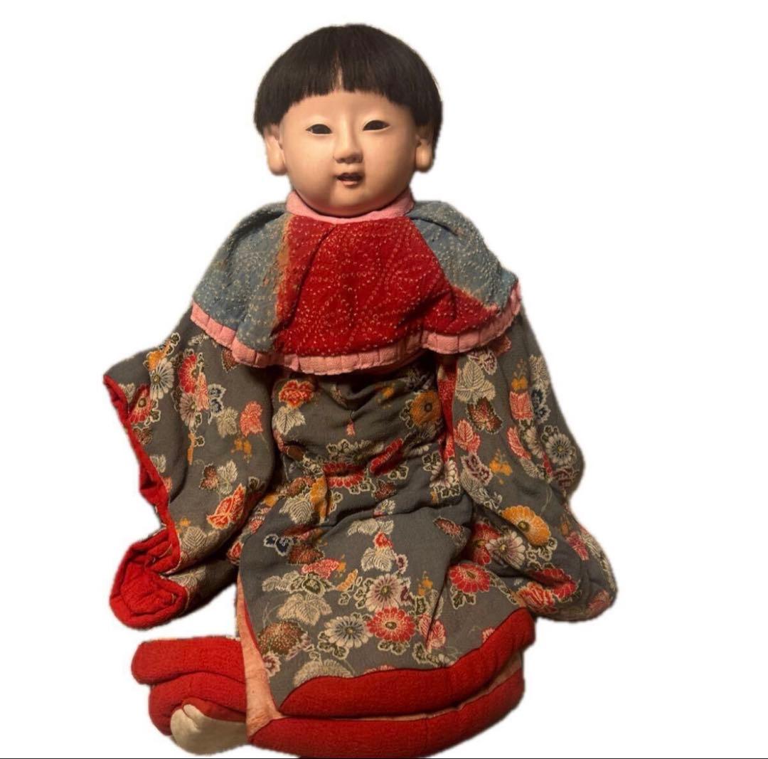 極希少★大正期 伊東久重作 抱き人形【至高の童顔】アンティーク 時代人形 骨董