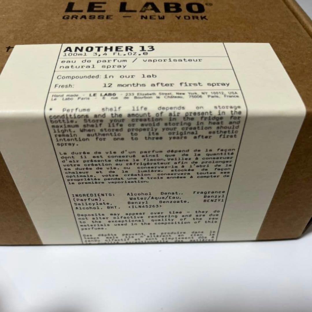 LE LABO ANOTHER 13 100ml オードパルファム