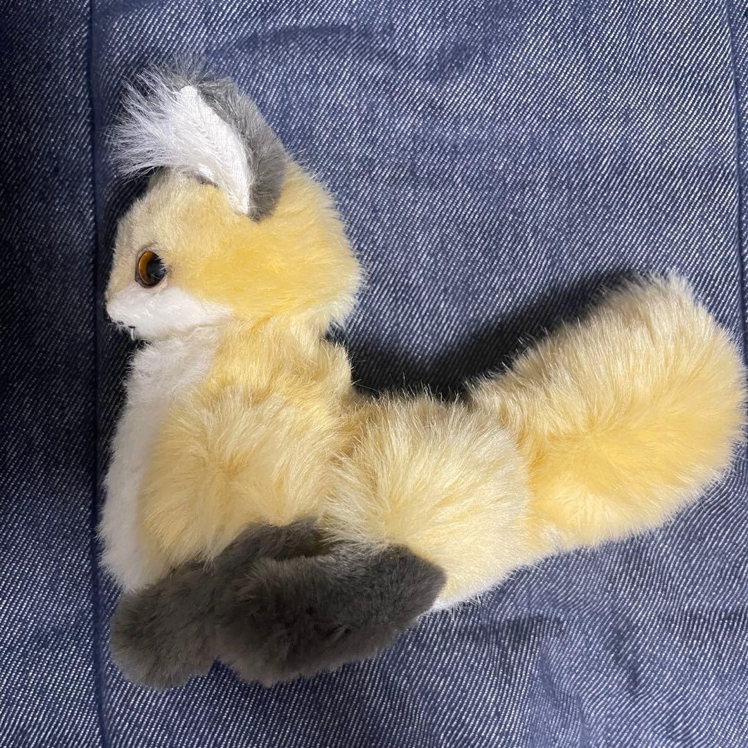 ハンドメイド ぬいぐるみ キツネ