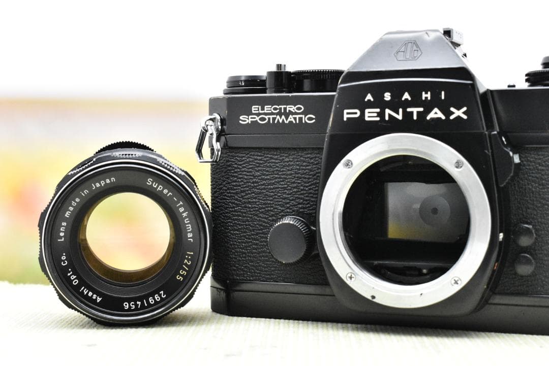 【整備済】 Pentax ELECTRO SPOTMATIC ES + 55mm