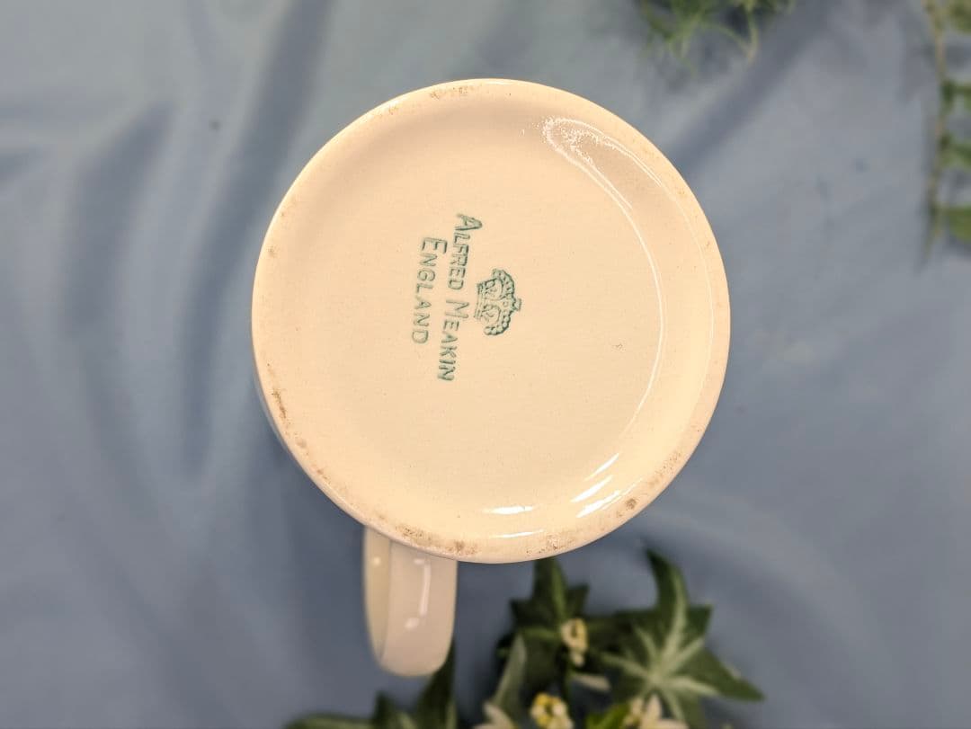 イギリス アンティーク Horlicks 陶器製 ジャグ ミルクジャグ