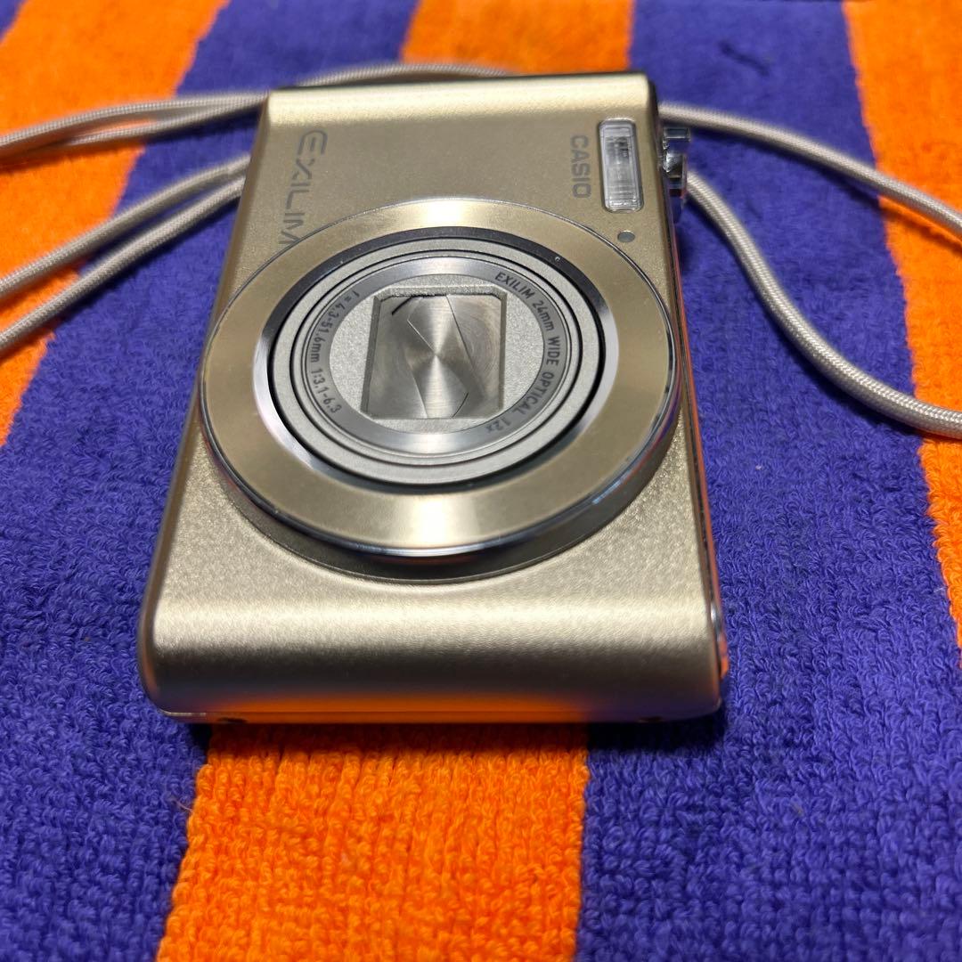 CASIO EXILIM EX-ZS19016.1メガピクセル ゴールドジャンク