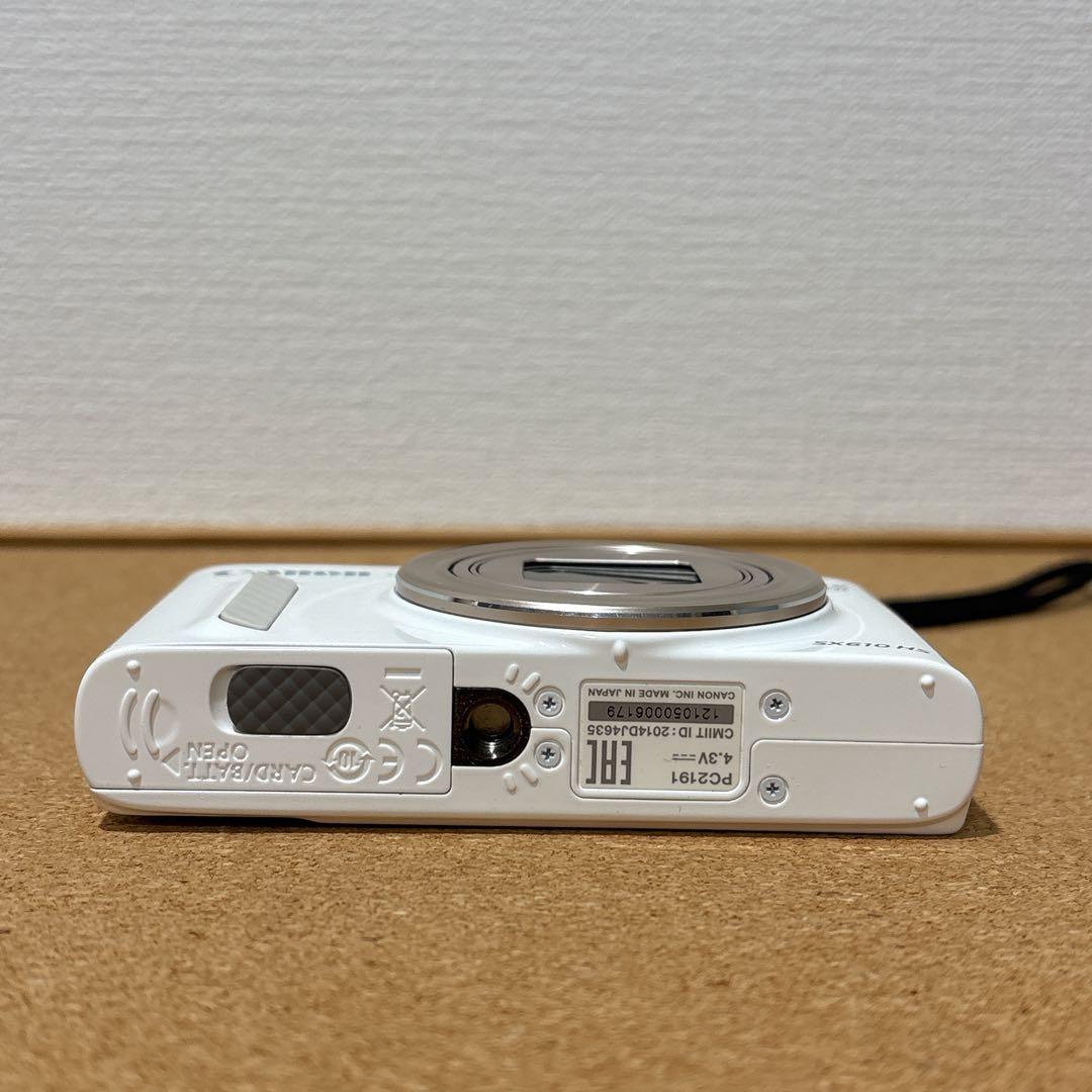 Canon PowerShot SX610HS ホワイト デジタルカメラ