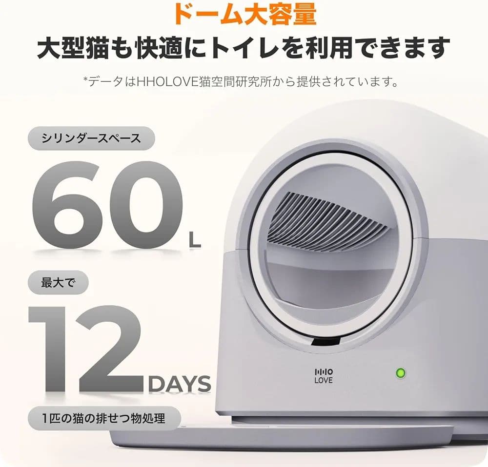 HHOLOVE 自動猫トイレPRO