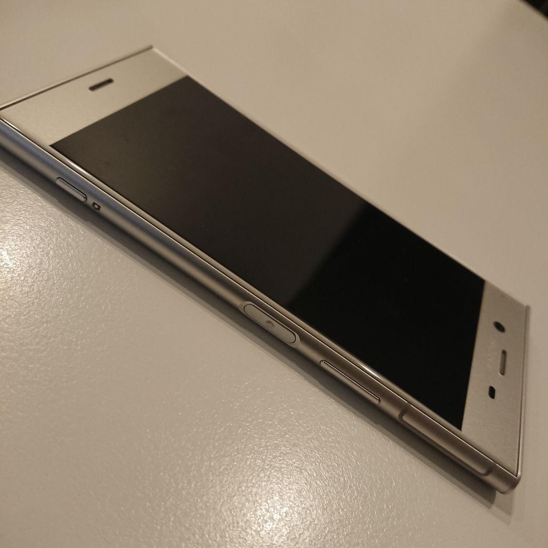 超美品☆Xperia XZ1 SOV36 au [ウォームシルバー]SIMフリー