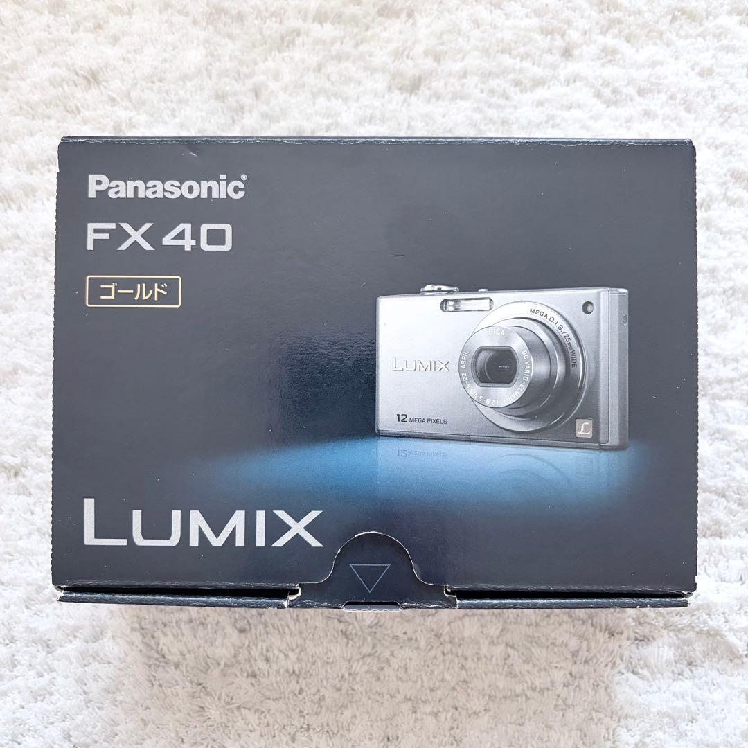 極上品【動作品】Panasonic パナソニック LUMIX DMC-FX40