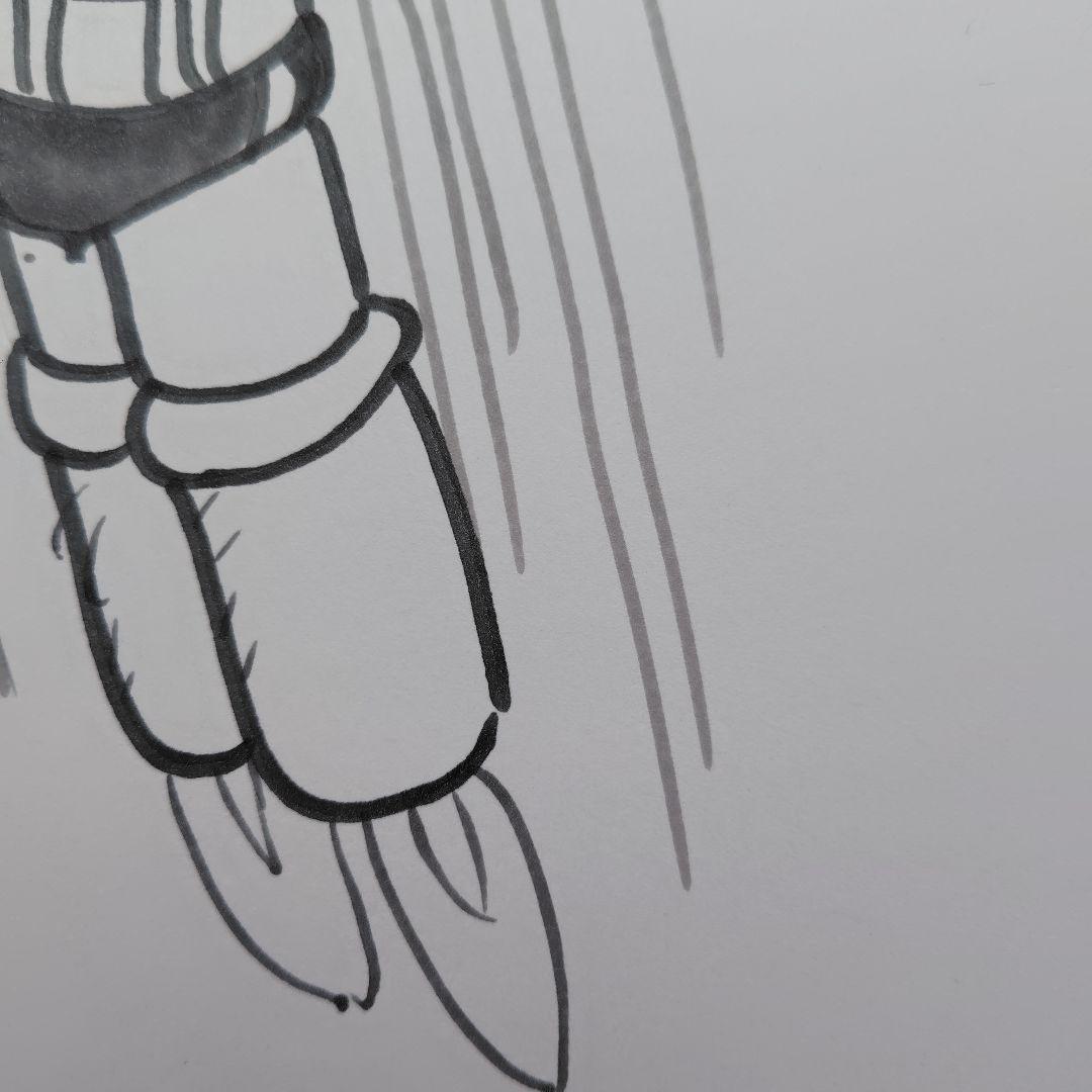 鉄腕アトム 　手塚治虫　直筆サイン入り色紙