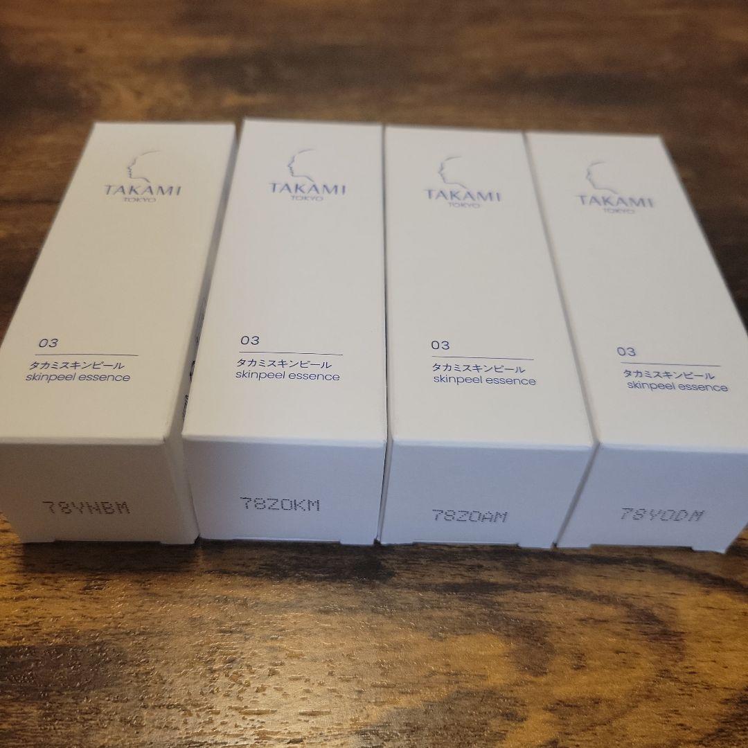 TAKAMI スキンピールエッセンス 03 4本セット