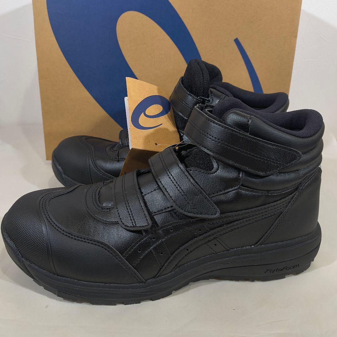 【新品】asics WINJOB CP312 ブラック 27cm 安全スニーカー