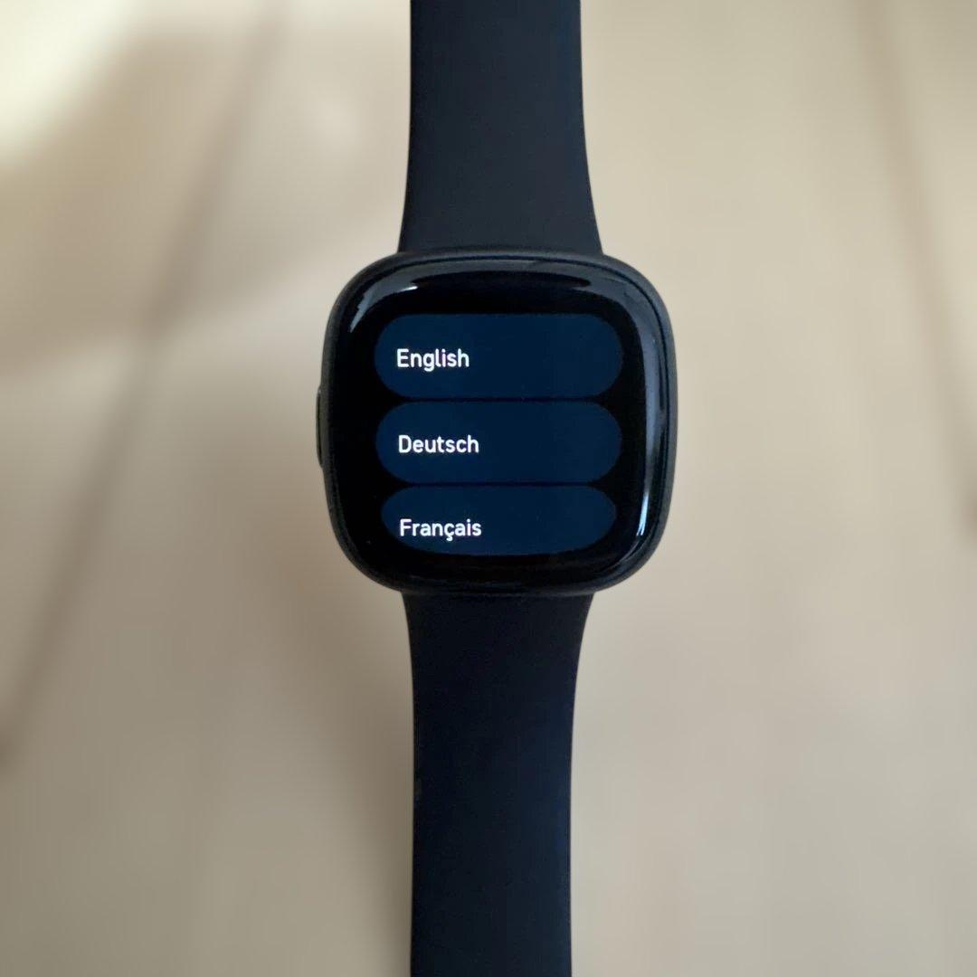 Fitbit Versa 4 スマートウォッチ ブラック GPS搭載 心拍計